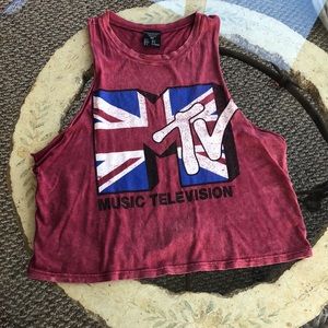 Vintage MTV British logo